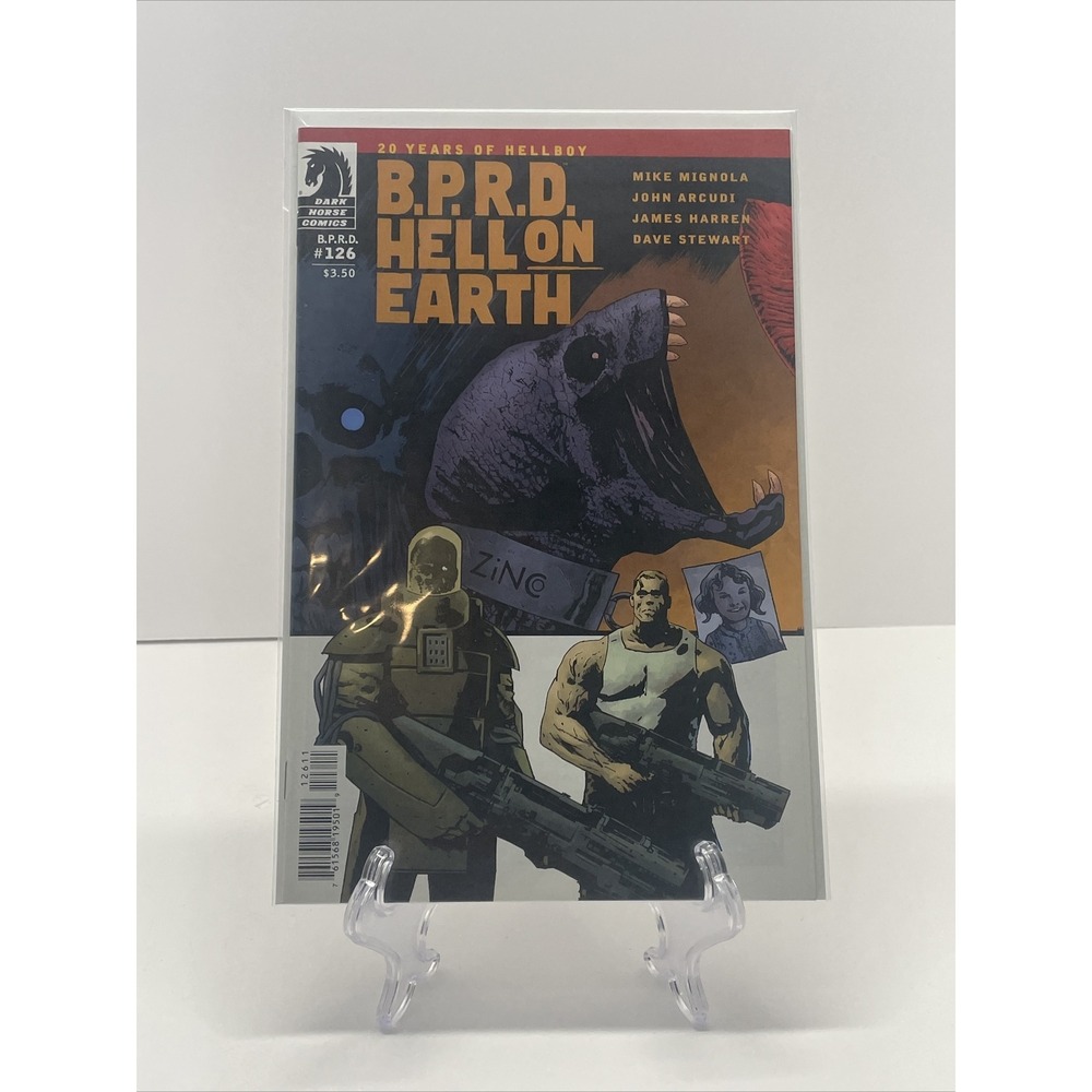 B.P.R.D. HELL ON EARTH #126 MIKE MIGNOLA   (DARK HORSE)